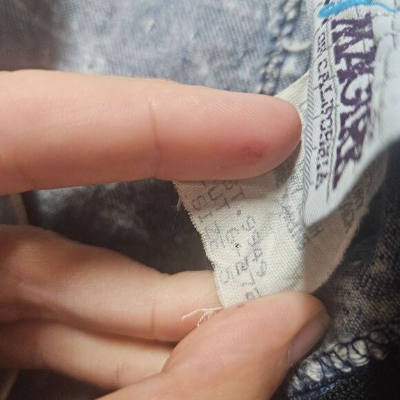 Vintage Jj Magirk Jean Skirt Size 5 100% Cotton - Picture 6 of 6